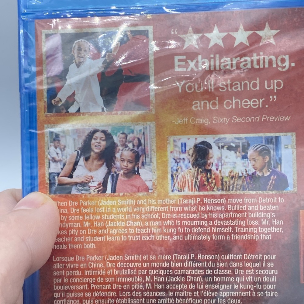 The Karate Kid (Blu-ray Disc, 2010, Canadian) Jaden Smith Jackie Chan Exclusive - Picture 7 of 7